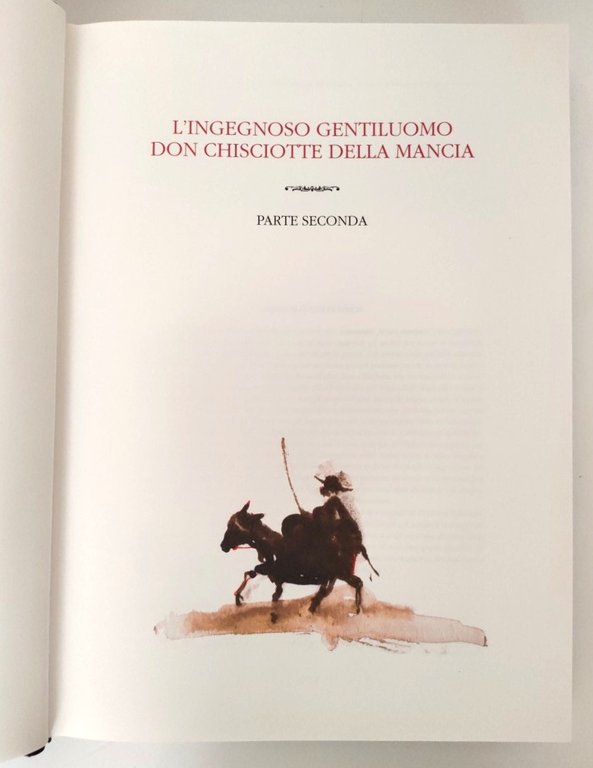 Don Chisciotte della Mancia Arte Scripta 2001