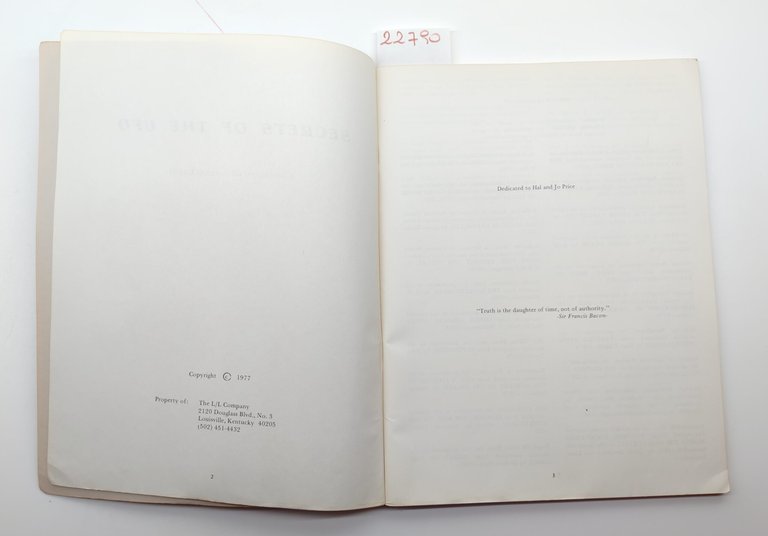 Don Elkins Carla Rueckert Secret of UFO 1977 L/L Company | Immagine Gallery 4