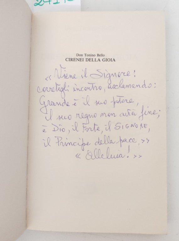 Don Tonino Bello Cirenei della gioia San Paolo 4° edizione … | Immagine Gallery 3