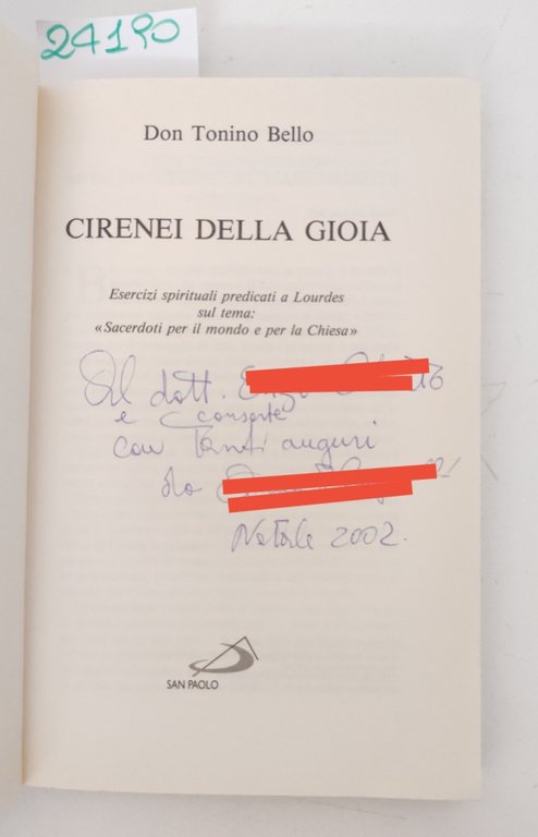 Don Tonino Bello Cirenei della gioia San Paolo 4° edizione … | Immagine Gallery 4