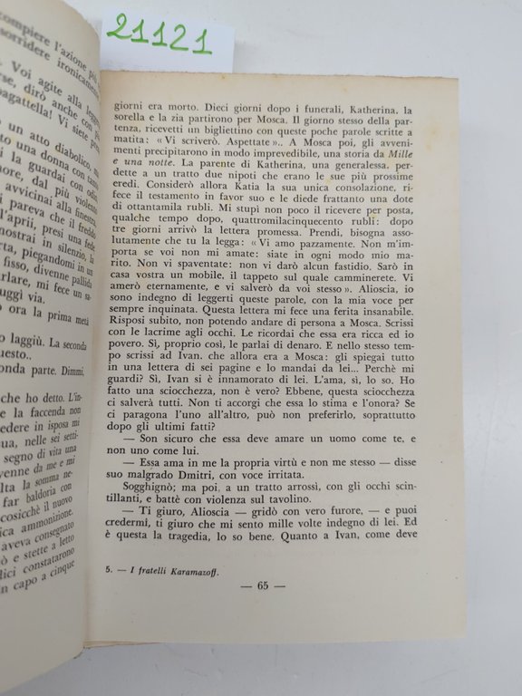 Dostoevskij I fratelli Karamazov Lucchi 1959