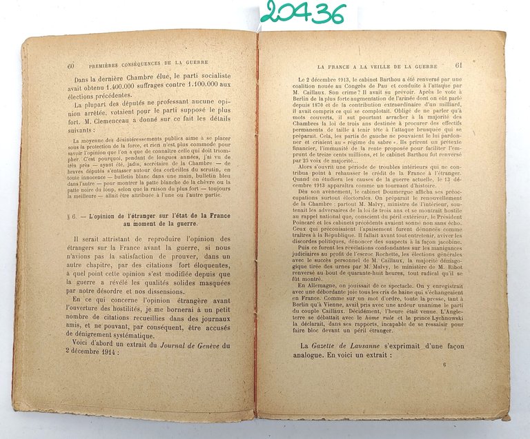 Dr Gustave Le Bon Premieres conseguences de la guerre Flammarion …