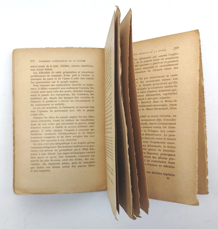 Dr Gustave Le Bon Premieres conseguences de la guerre Flammarion …