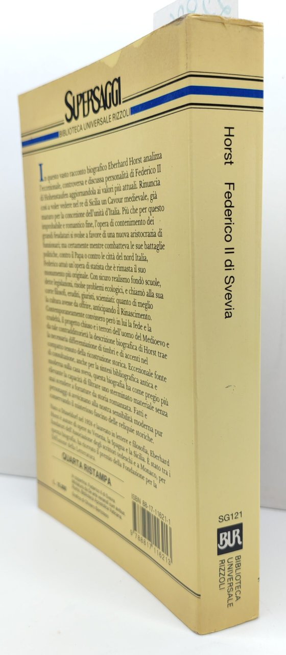 E. Horst Federico II di Svevia l'imperatore filosofo e poeta … | Immagine principale