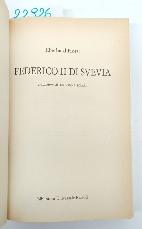 E. Horst Federico II di Svevia l'imperatore filosofo e poeta … | Immagine Gallery 2
