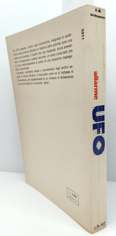 E. M. Archdeacon Allarme UFO De Vecchi 1977