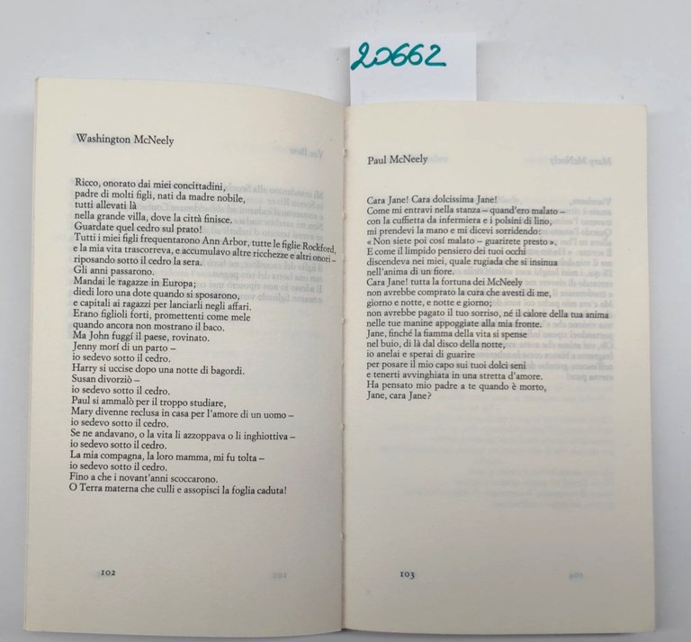 Edgar Lee Masters Antologia di Spoon River Einaudi 6° edizione …