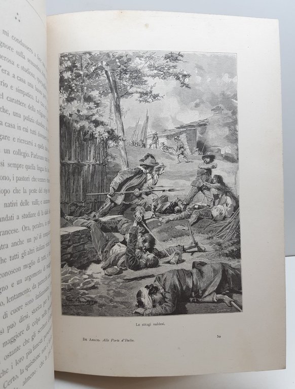 Edmondo De Amicis Alle porte d'Italia illustrato da 172 disegni …