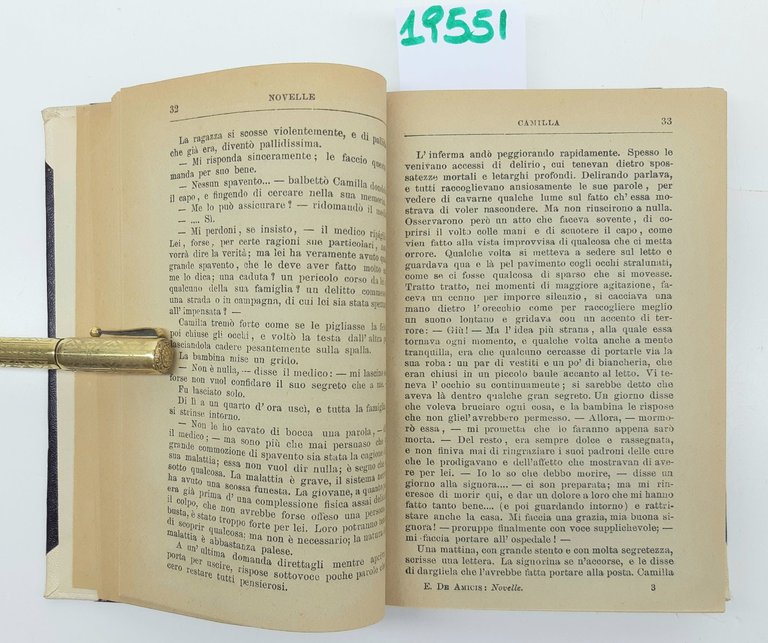 Edmondo De Amicis Novelle 1° impressione Salvatore Romano 1914 | Immagine Gallery 2