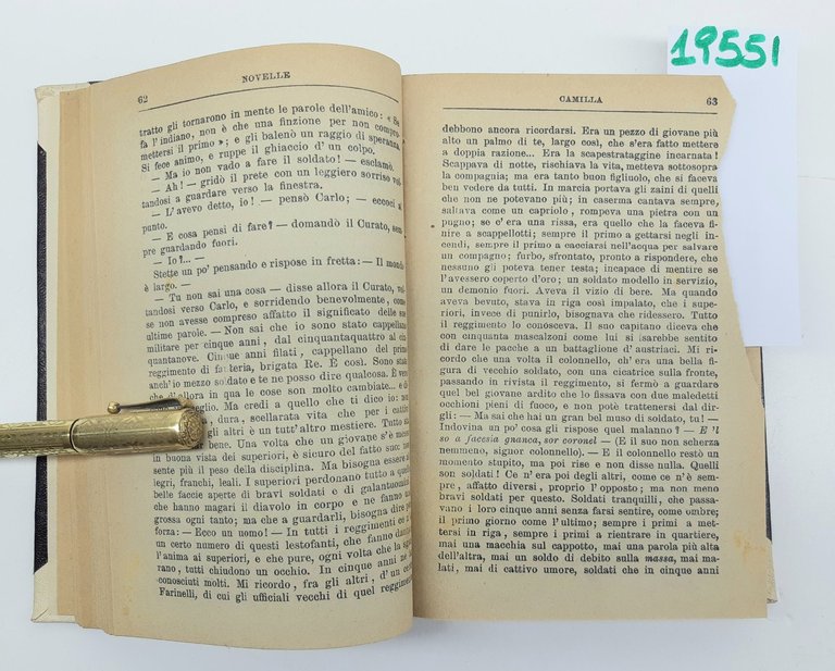 Edmondo De Amicis Novelle 1° impressione Salvatore Romano 1914 | Immagine Gallery 3