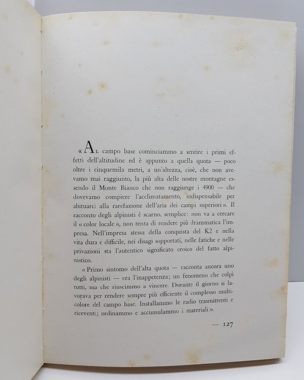 Elio Donati I conquistatori del K2 Societ‡ Editrice Internazionale 1954