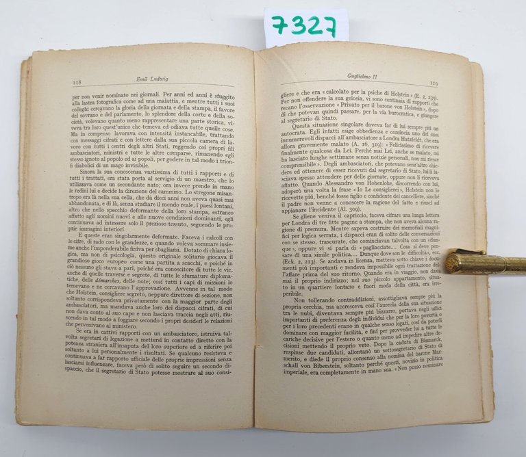 Emil Ludwig Guglielmo II Mondadori 1927