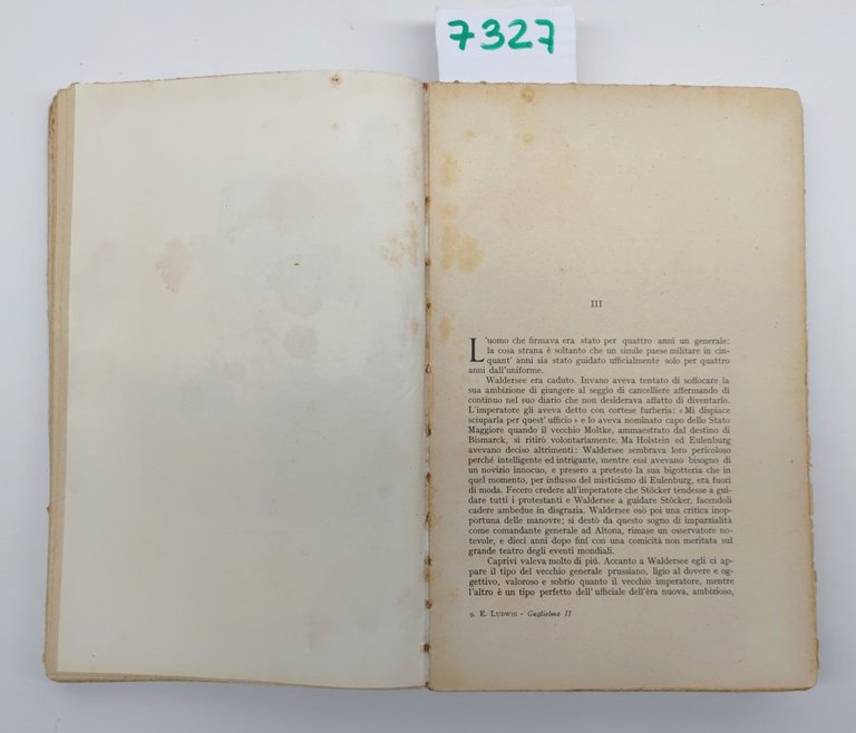 Emil Ludwig Guglielmo II Mondadori 1927