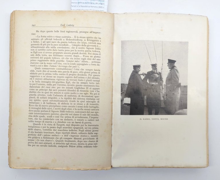 Emil Ludwig Guglielmo II Mondadori 1927