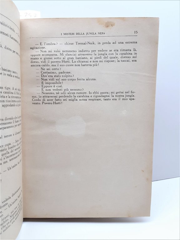 Emilio Salgari I misteri della jungla nera illustrazioni del pittore …