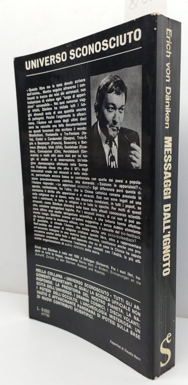 Enrique Von Daniken Messaggi dall'ignoto Sugarco 1975