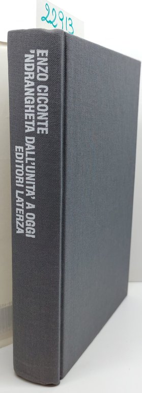 Enzo Ciconte Ndrangheta dall'unità a oggi Laterza 2° edizione 1992 | Immagine Gallery 2