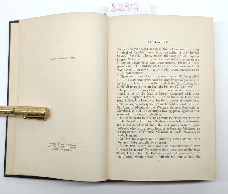 Erle Stanley Gardner The case of the one-eyed witness William … | Immagine Gallery 4