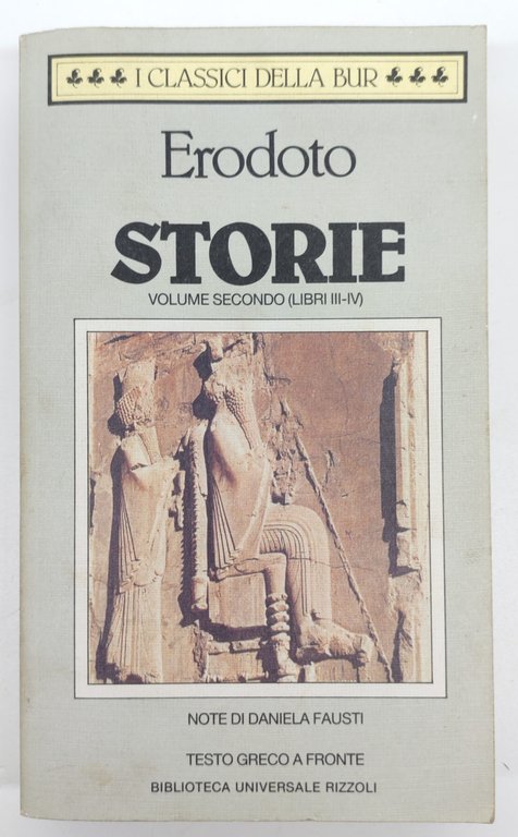 Erodoto Storie quattro volumi BUR Rizzoli 1993 | Immagine Gallery 5
