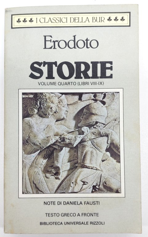 Erodoto Storie quattro volumi BUR Rizzoli 1993 | Immagine Gallery 7