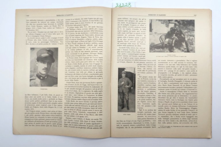 Esercito e nazione novembre 1928 n 11 Rivista per l'ufficiale …