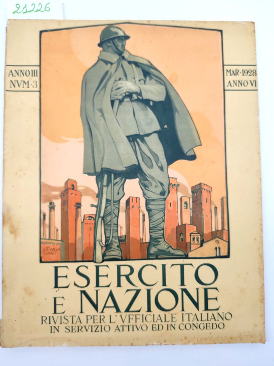 Esercito in azione n. 3 marzo 1928 Rivista per l'ufficiale …