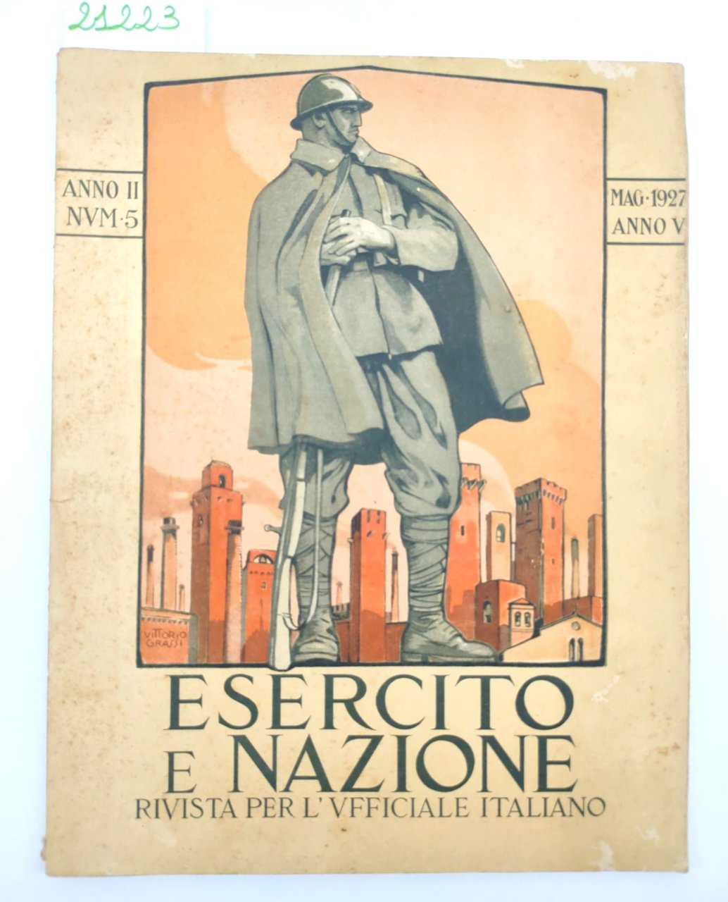 Esercito in azione n. 5 Maggio 1927 Rivista per l'ufficiale …