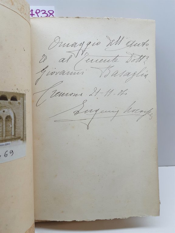 Eugenio Locascio Odi religiose Cremona Foroni 1903 autografato | Immagine Gallery 4
