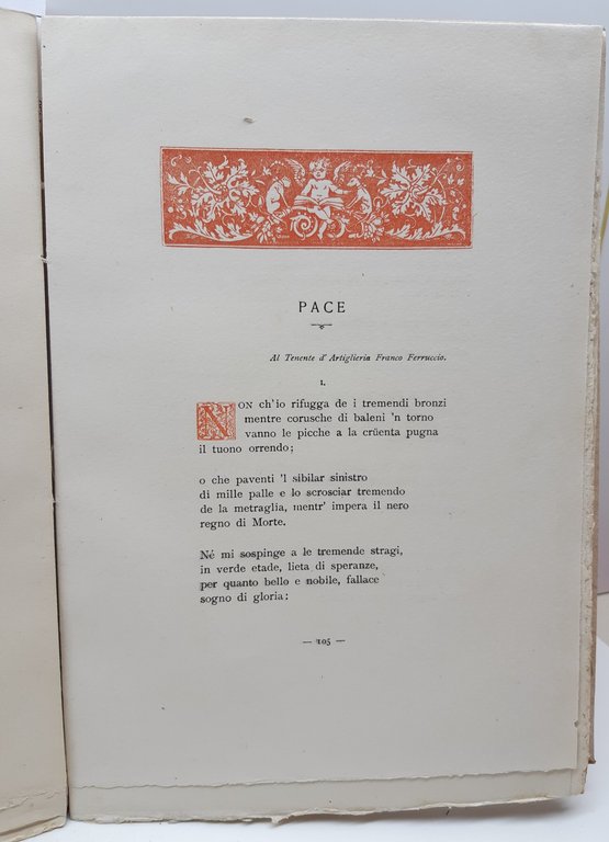 Eugenio Locascio Odi religiose Cremona Foroni 1903 autografato | Immagine Gallery 7