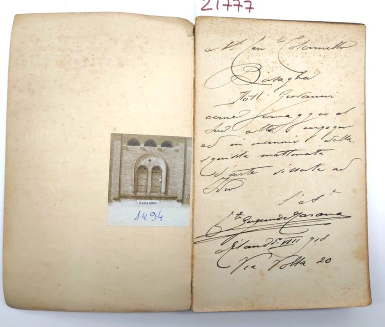 Eugenio Manara El Domm Penser e Quadrettitt poesie e prose …