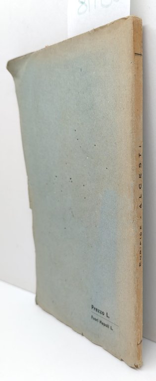 Euripide Alcesti traduzione Angelo Nucciotti Rondinella senza data | Immagine Gallery 2