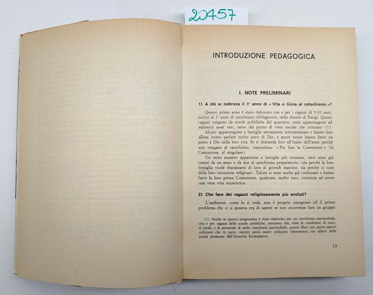 F. Derkenne Vita e gioia al catechismo volume 1 per …