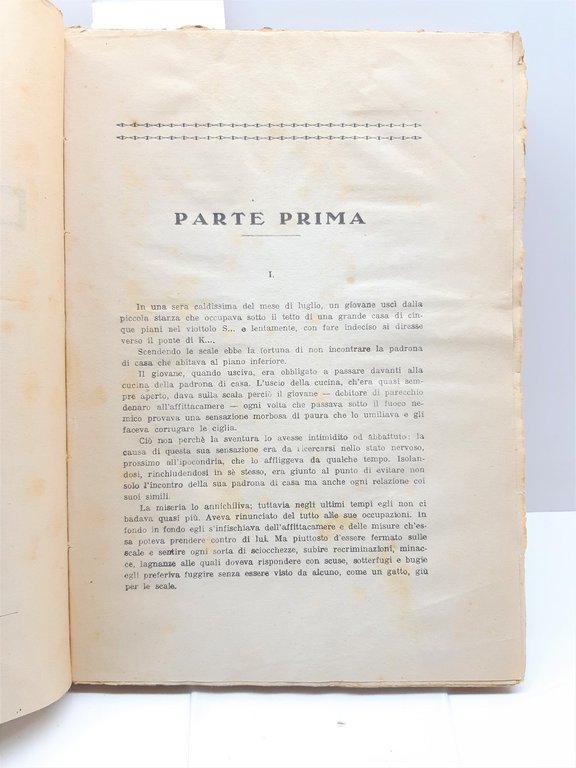F. M. Dostojewski Delitto E Castigo Ill. C. Tallone 1920 …