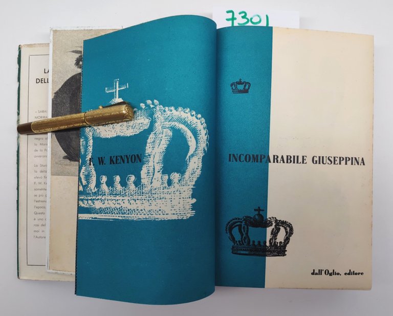 F. W. Kenyon Incomparabile Giuseppina dall'Oglio 1958