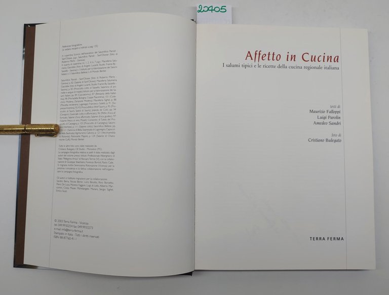 Falloppio Parolin Sandri Affetto in cucina i salumi tipici e …
