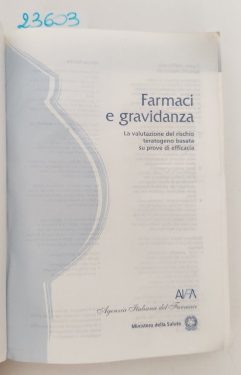 Farmaci e gravidanza AIFA Ministero della Salute 2005 | Immagine Gallery 3