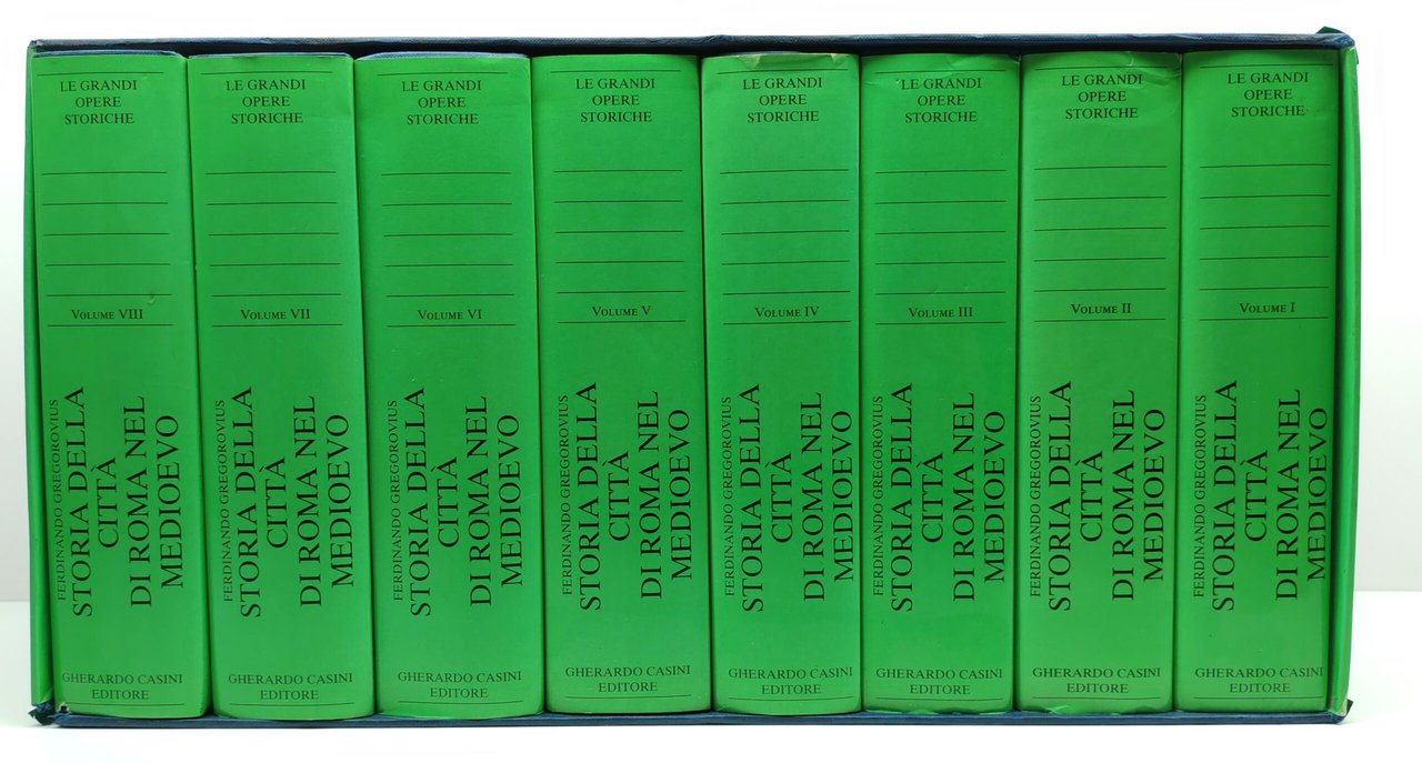 Ferdinando Gregorovius Storia della città di Roma nel medioevo 8 … | Immagine principale