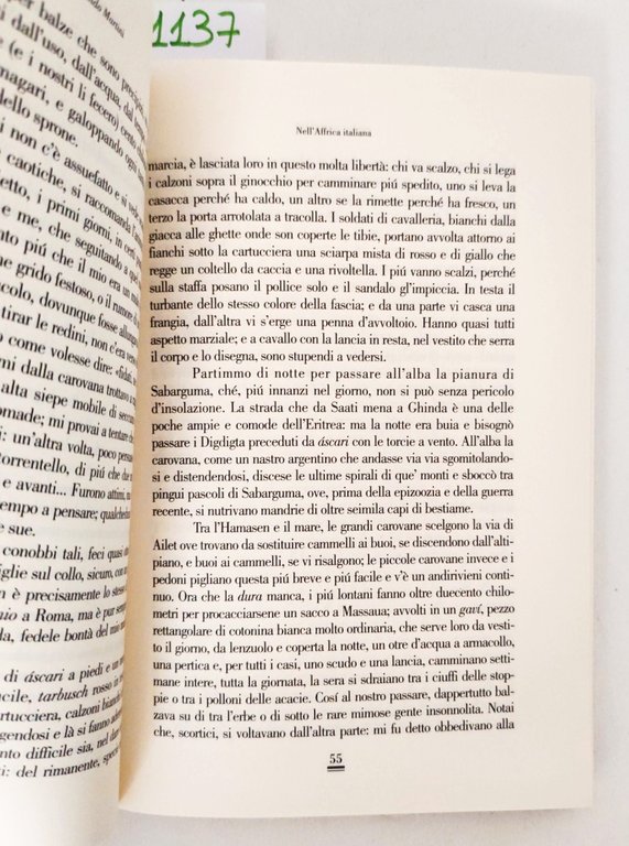 Ferdinando Martini Nell'Affrica italiana la biblioteca del Touring Club Italiano …