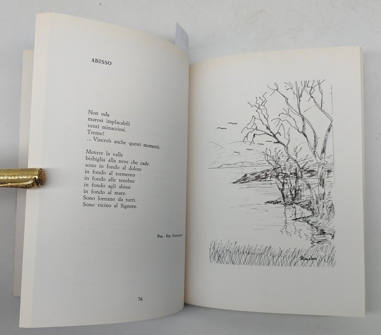 Fernando Moriconi Al di là del mondo poesie Lucca 1975