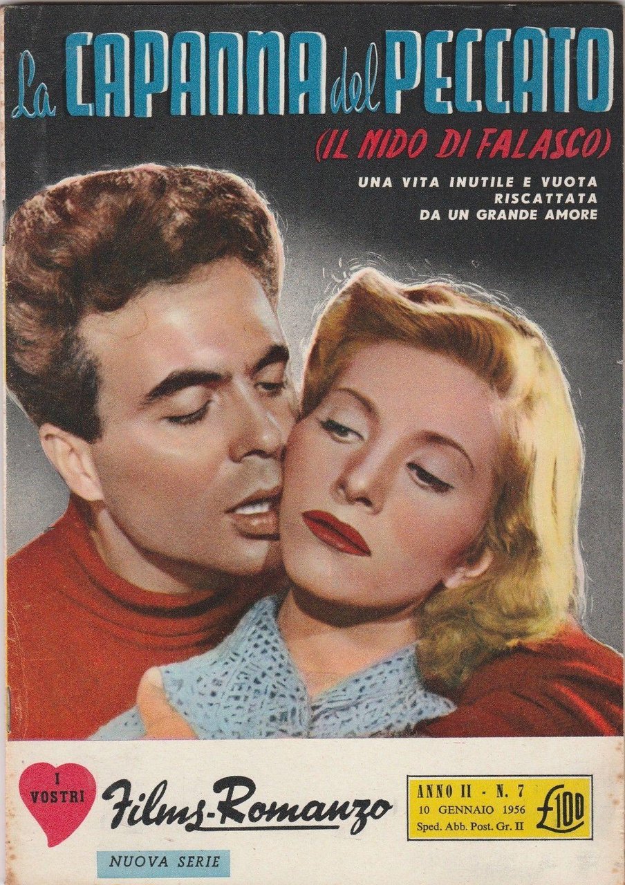 Film-Romanzo La Capanna Del Peccato Con E. Randi, L. Tellini …