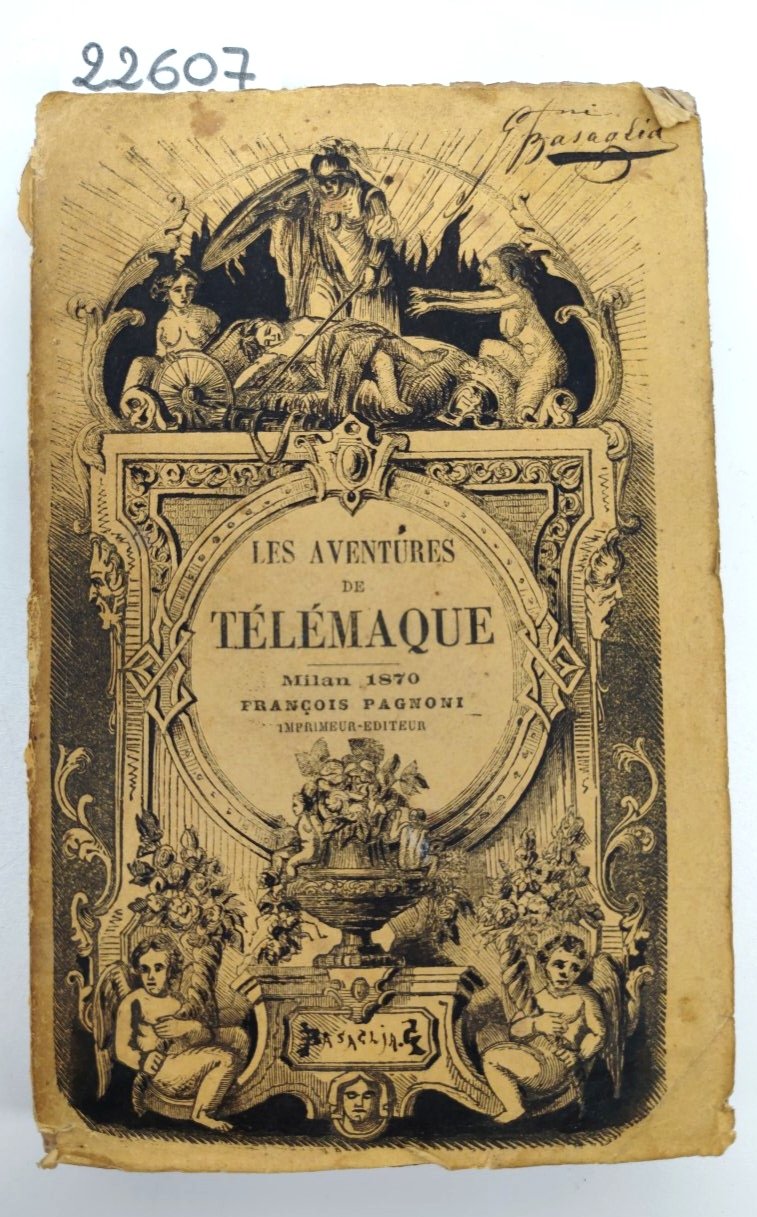 Fils D'Ulysse Les aventures de Telemaque Milano 1870 Francesco Pagnoni