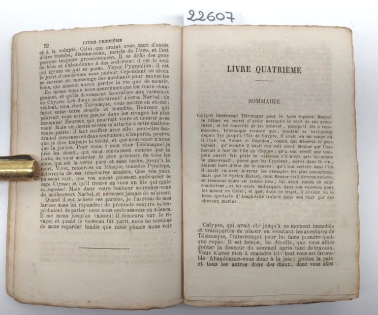 Fils D'Ulysse Les aventures de Telemaque Milano 1870 Francesco Pagnoni
