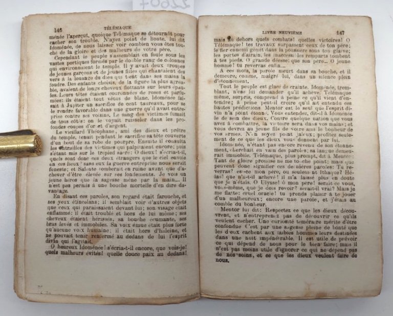 Fils D'Ulysse Les aventures de Telemaque Milano 1870 Francesco Pagnoni