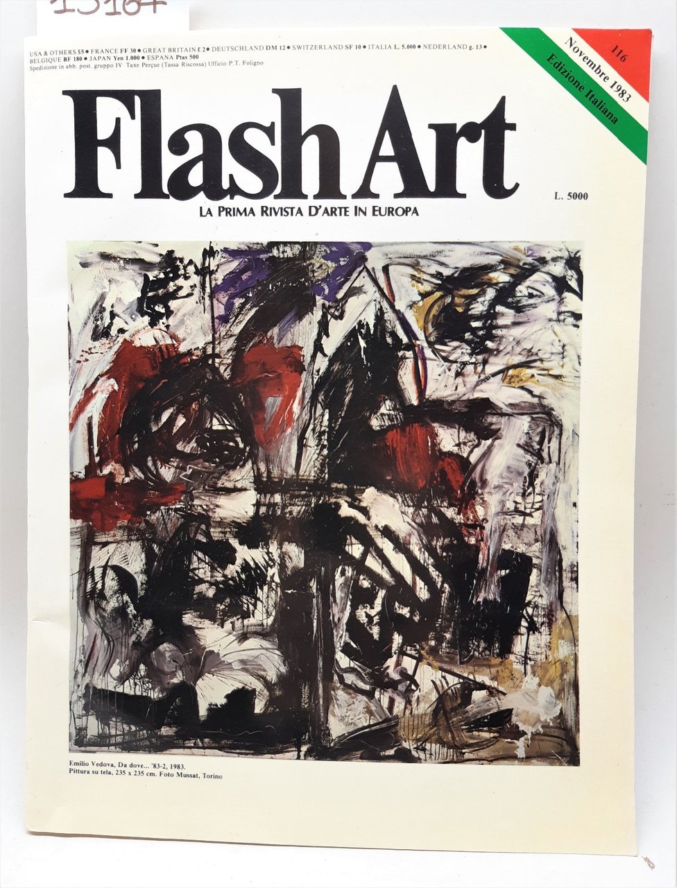 Flash Art numero 116 novembre 1983 edizione italiana