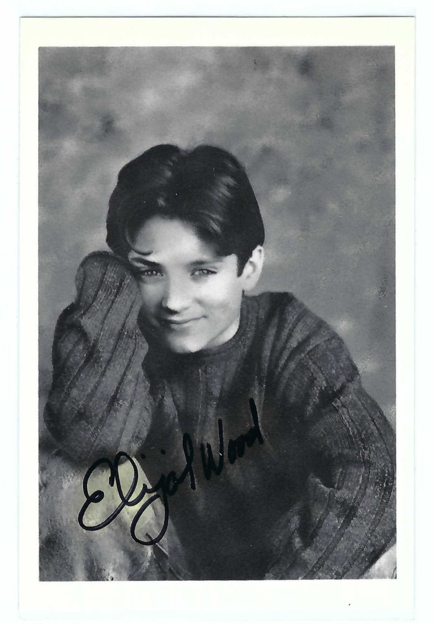 Foto autografata Elijah Wood photo autographed