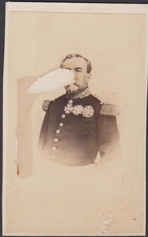 Foto photo cdv albumina general Christophe Louis de Lamoricière by …