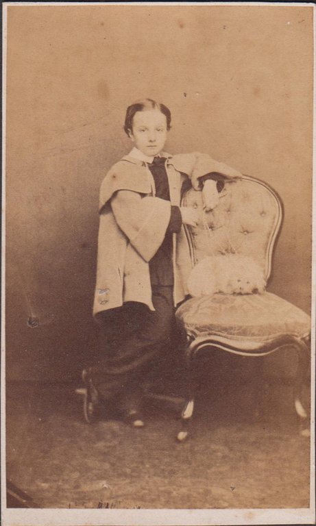 Foto photo cdv albumina Maffeo Principe Sciarra by D'Alessandri 1859
