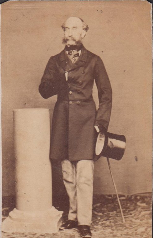 foto photo cdv albumina principe Matteo Antici Mattei 1859 by …