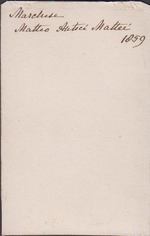 foto photo cdv albumina principe Matteo Antici Mattei 1859 by …