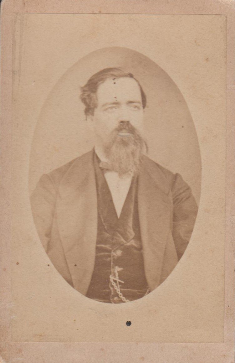 Foto photo cdv ing. Michele Lomma by Anonimo 1870 c.a.